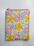 Fun Flowers | Handmade Padded E-Reader Sleeve with Zip | Kindle & Kobo Case