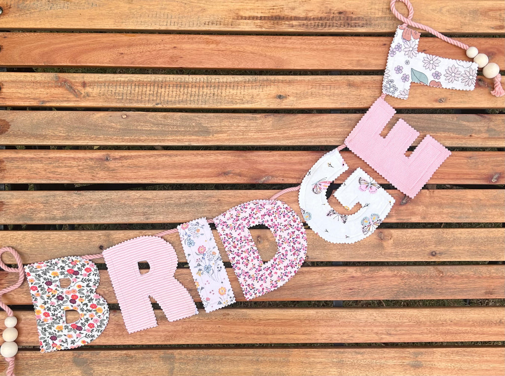 Personalised Name Garland