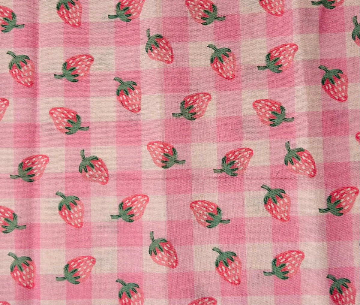 Strawberry Scrunchie Lanyard/Keychain