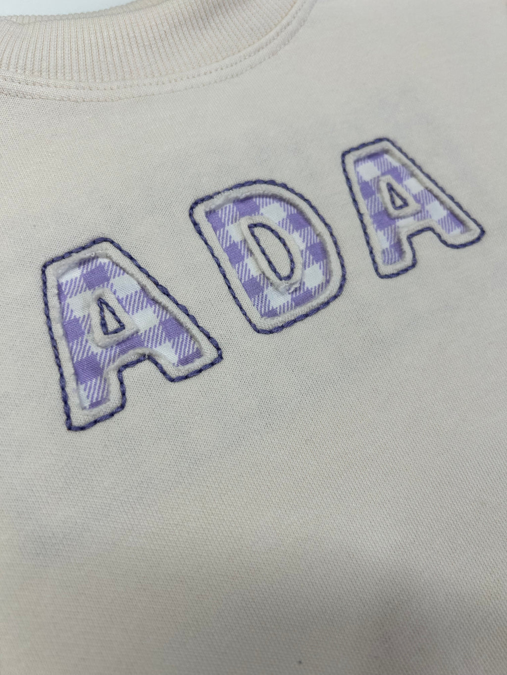 Personalised Children's Name Jumper - Cream