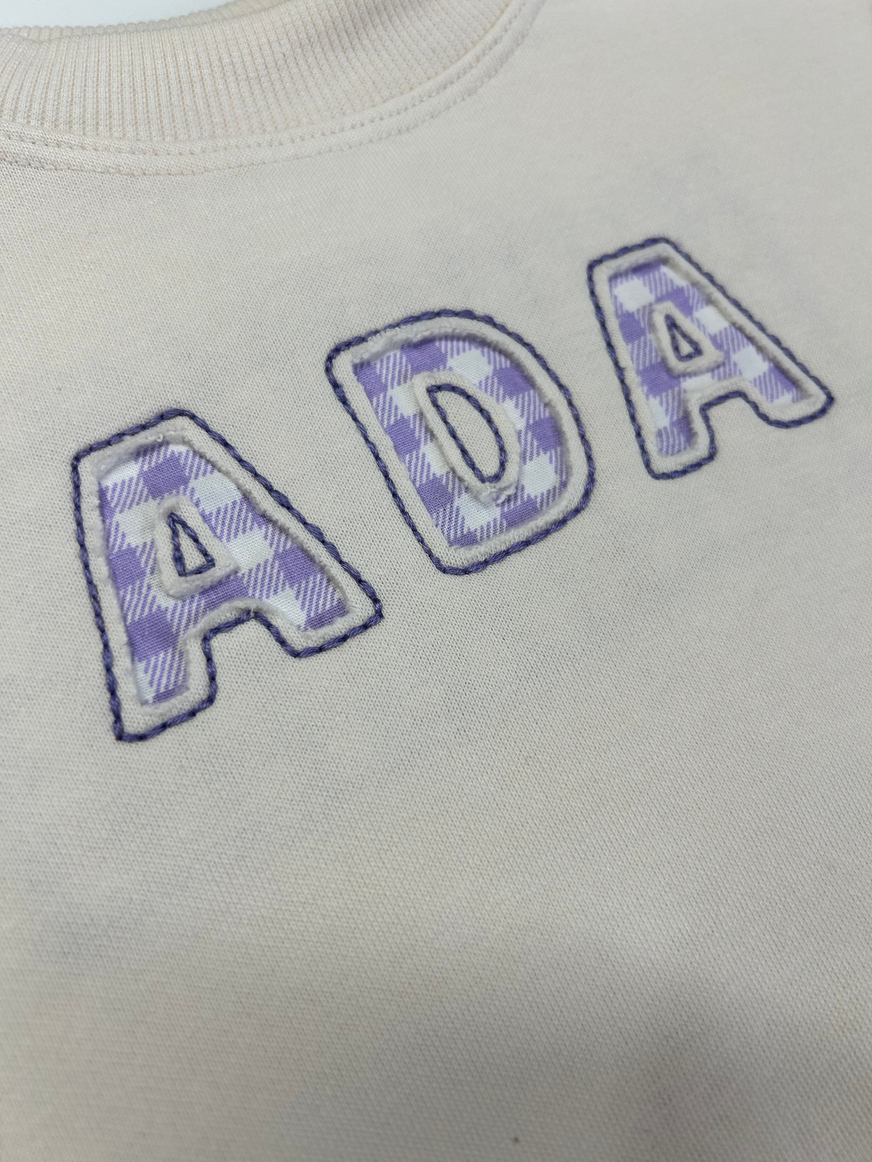 Personalised Children's Name Jumper - Cream