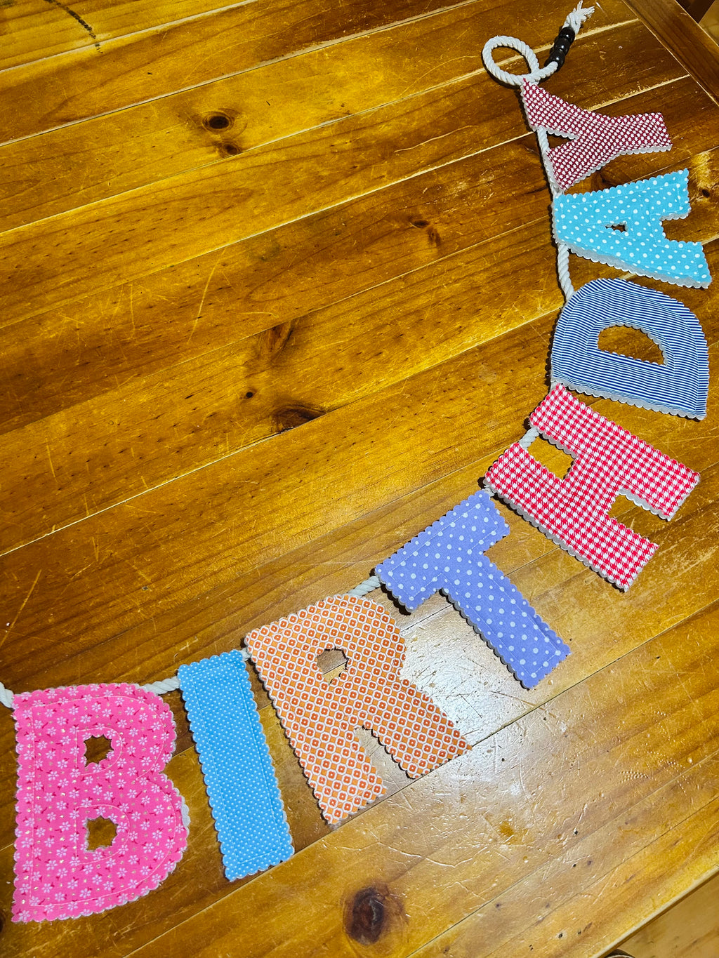 Happy Birthday Garland
