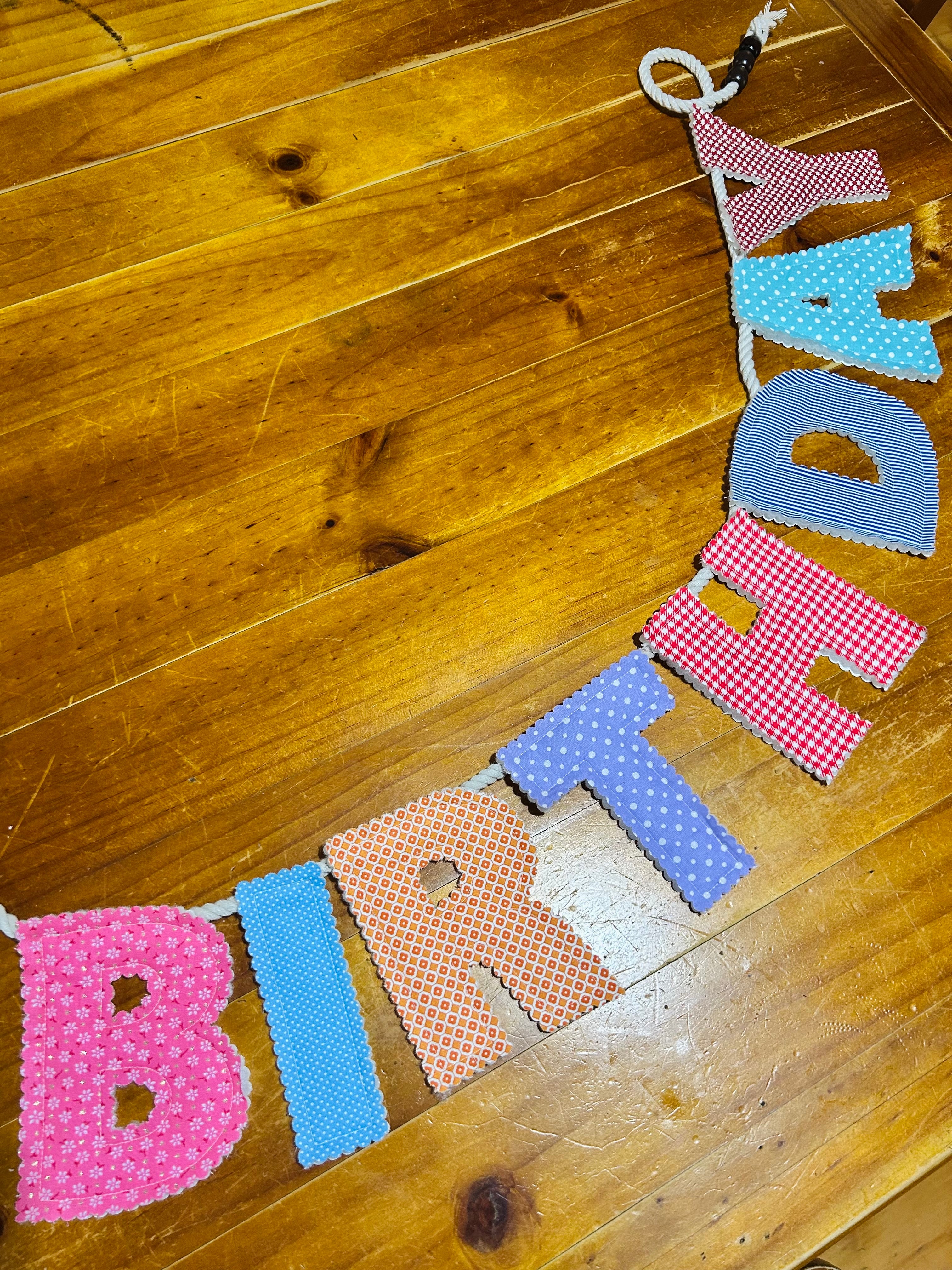Happy Birthday Garland