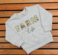 Boys FARM LIFE Embroidered Jumper