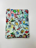Seuss | Handmade Padded E-Reader Sleeve with Zip | Kindle & Kobo Case