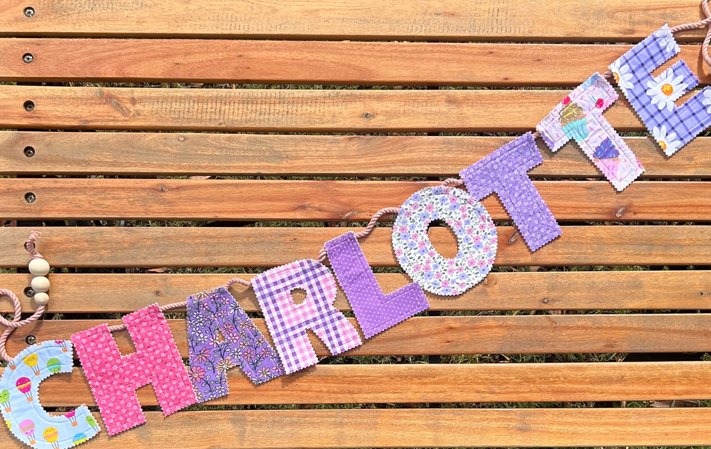 Personalised Name Garland