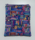 Purple Books | Handmade Padded E-Reader Sleeve with Zip | Kindle & Kobo Case