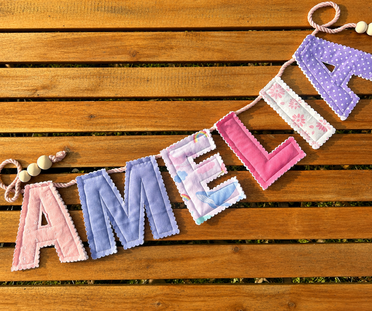 Personalised Name Garland