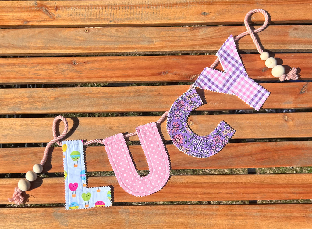 Personalised Name Garland
